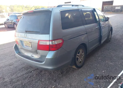 2007 Honda Odyssey Ex-L из США, поврежденный, VIN 5FNRL38737B105855